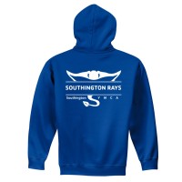 Youth 8 oz Pullover Hood Sweat - Rays Swim Team Logo